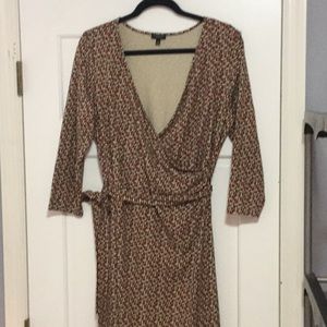 Talbots wrap dress